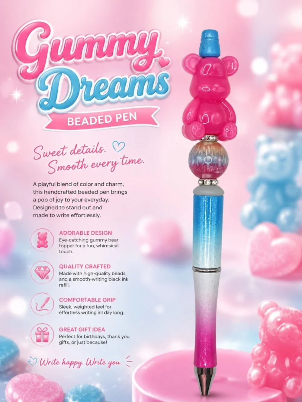 Sugar Pop Bear Pen